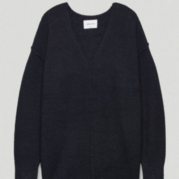 NWOT Aritzia Wilfred Free Hush Knit V-neck Sweater - Picture 1 of 7